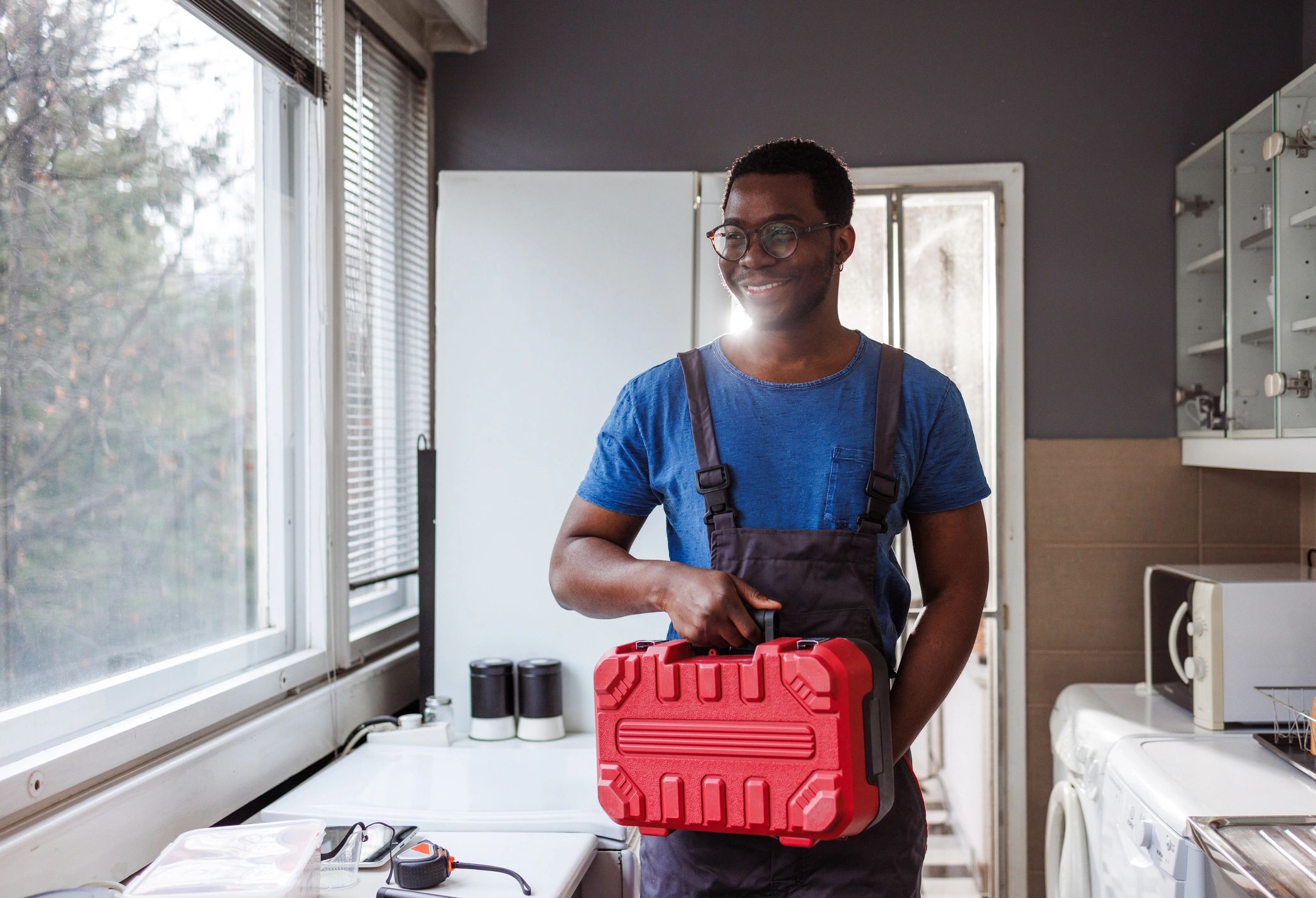 Home service professional portrait